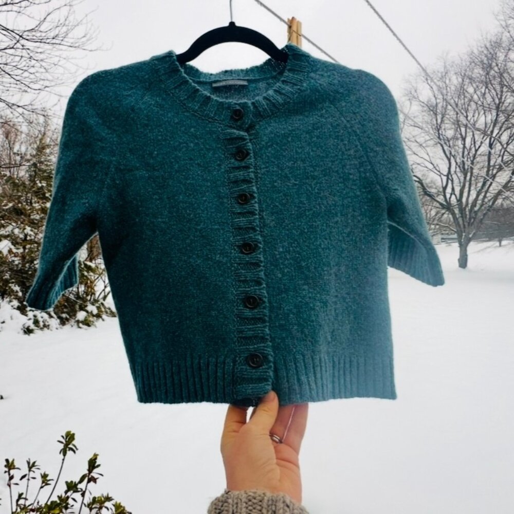 Nygardsanna Cropped Wool Sweater